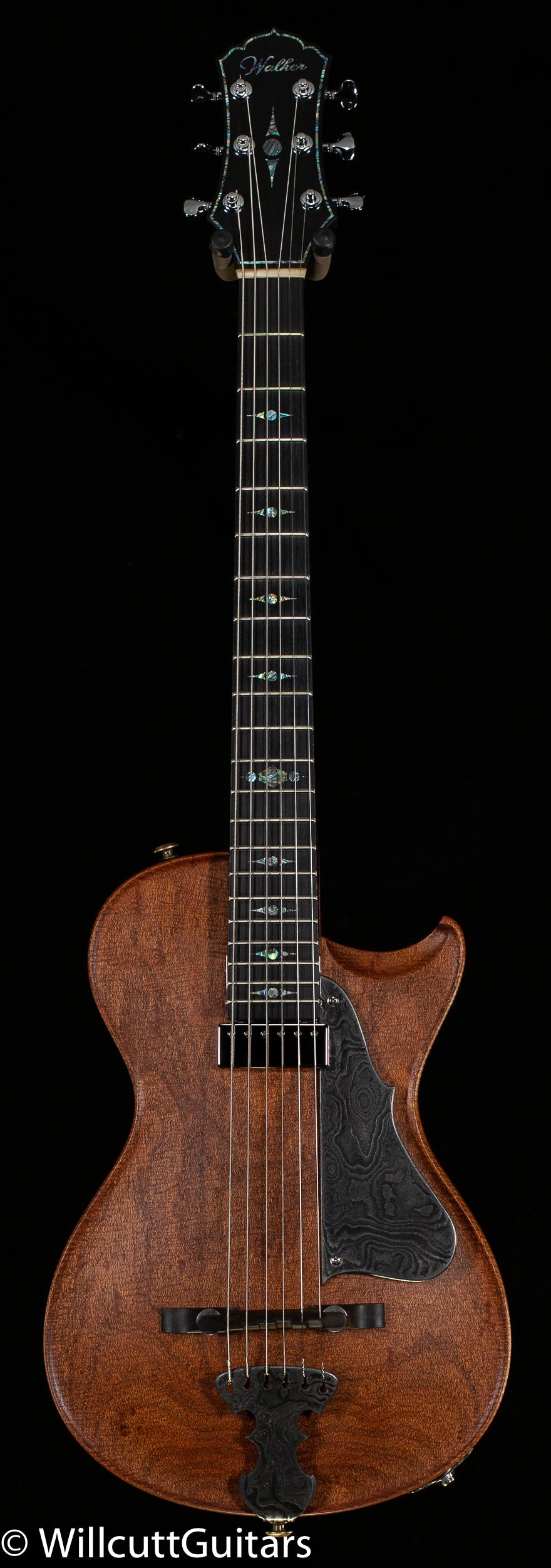 Scott Walker Custom Katana Deluxe Figured Mahogany (763)
