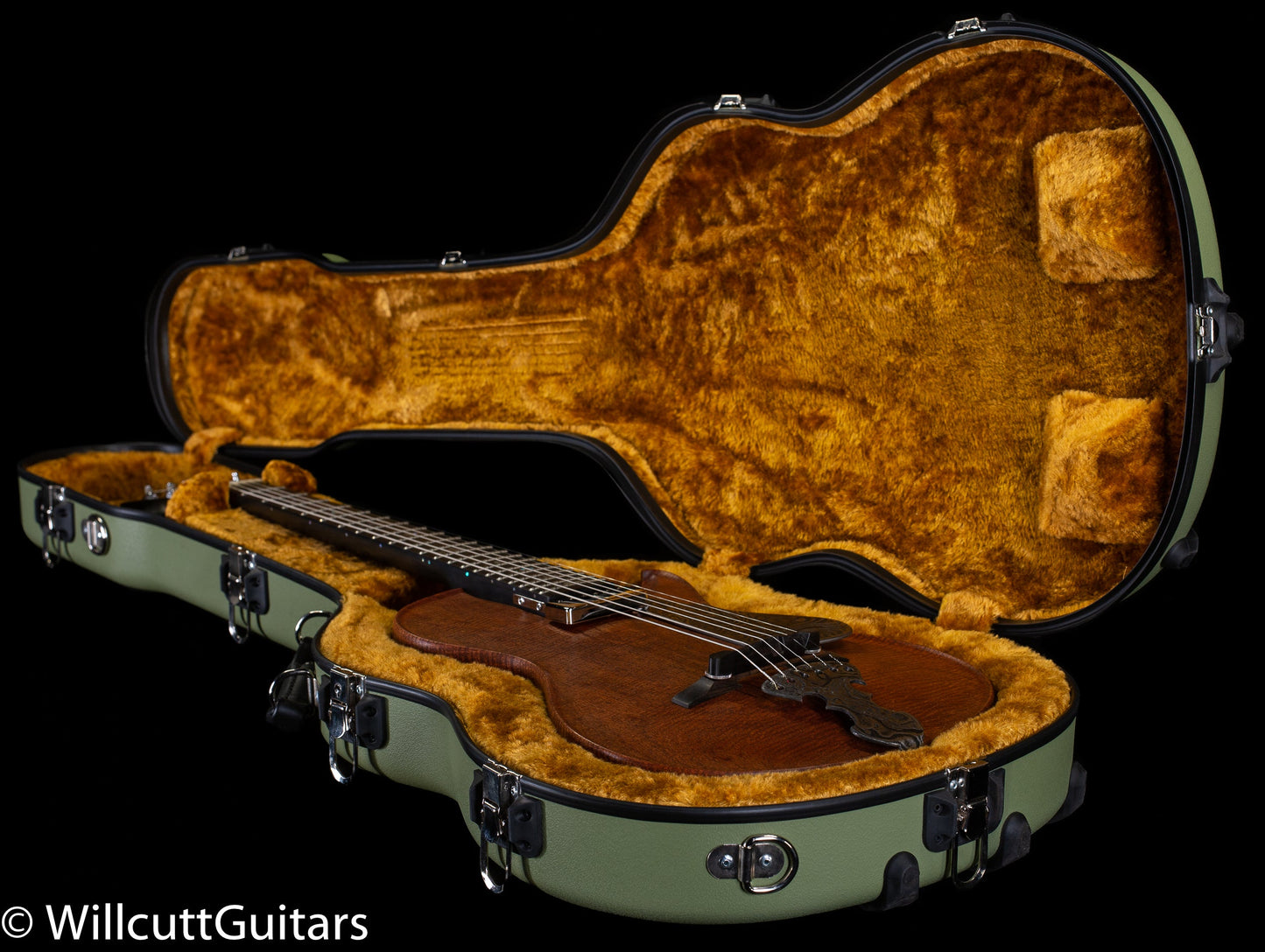 Scott Walker Custom Katana Deluxe Figured Mahogany (763)