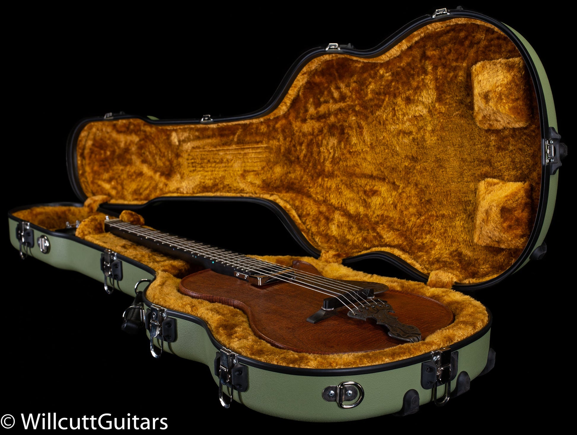 Scott Walker Custom Katana Deluxe Figured Mahogany (763)