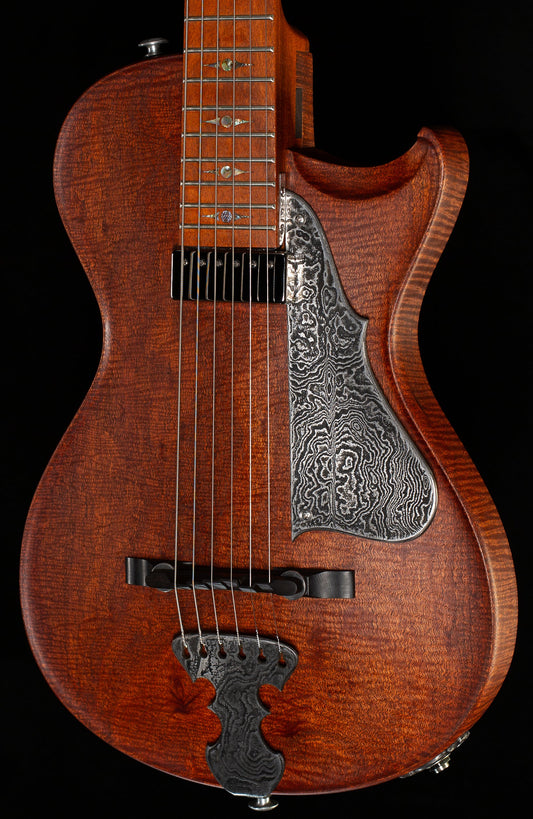 Scott Walker Guitars Katana Flamed Mahogany, Pernambuco Neck (764)