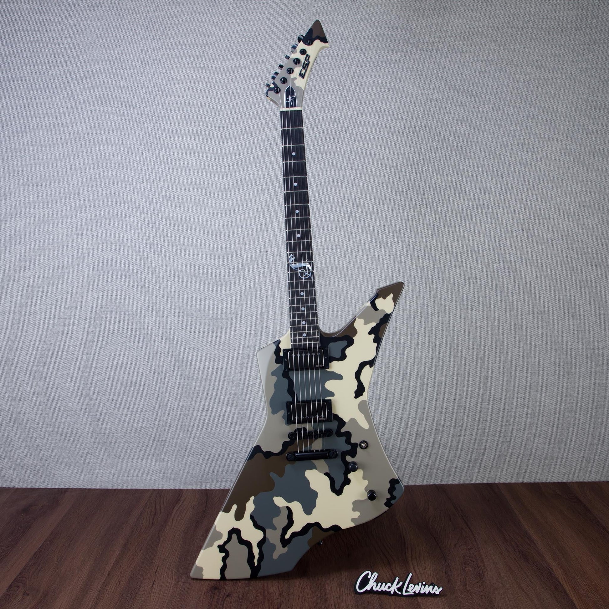 ESP Custom Shop James Hetfield Snakebyte Signature Electric Guitar - Snakebyte Camo - #E7811242