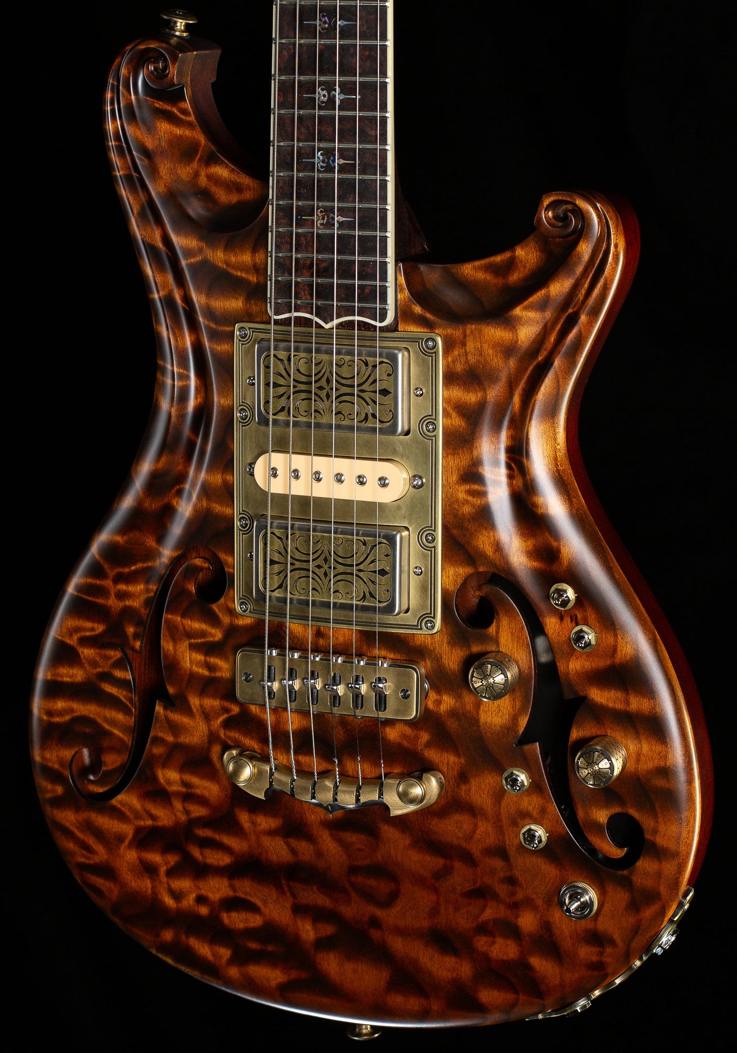Scott Walker Custom Santa Cruz Legacy Quilt Maple (809)