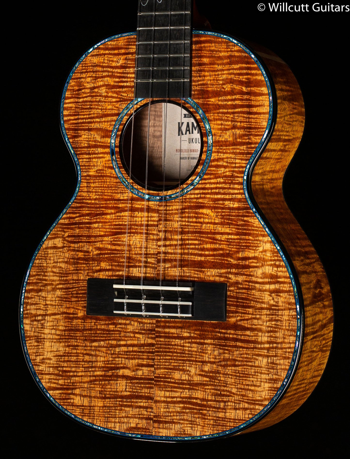 Kamaka Tenor Deluxe 4 Jake Blue Edition with case