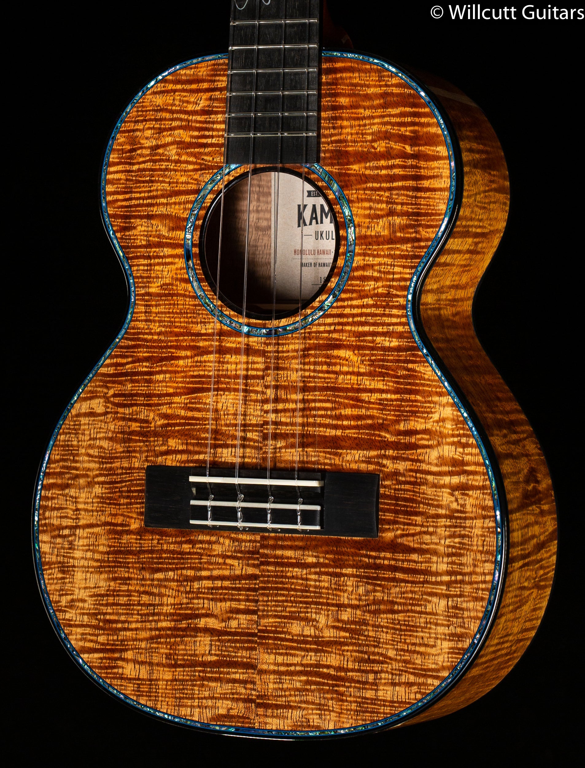 Kamaka Tenor Deluxe 4 Jake Blue Edition with case