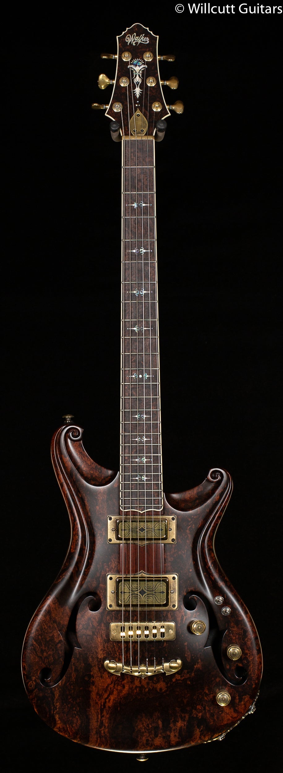 Scott Walker Santa Cruz Hollowbody Legacy Select Rosewood