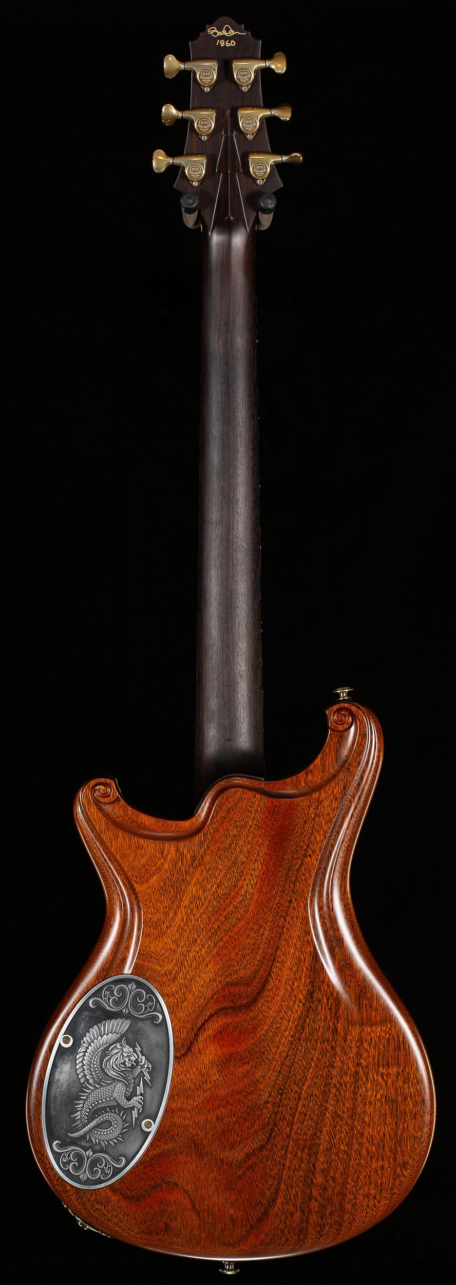 Scott Walker Custom Legacy Santa Cruz Hollowbody Natural Quilt (860)