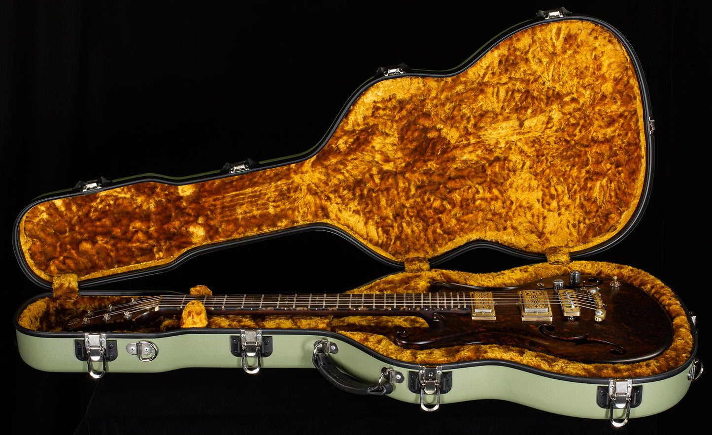 Scott Walker Custom Legacy Santa Cruz Hollowbody Rosewood Burl (862)