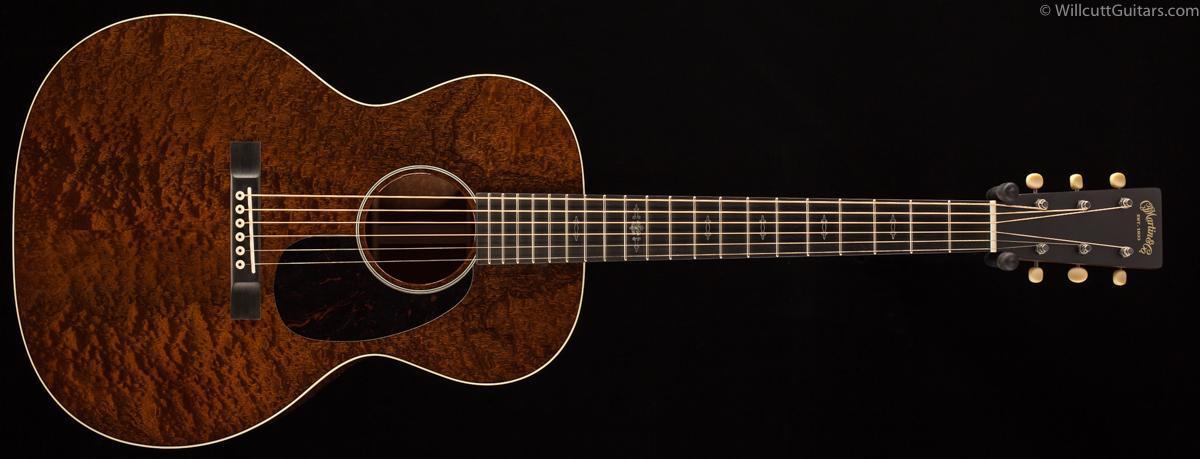 Martin Custom Shop 00-14 Sloped Shoulder Pommele Sapele (416)