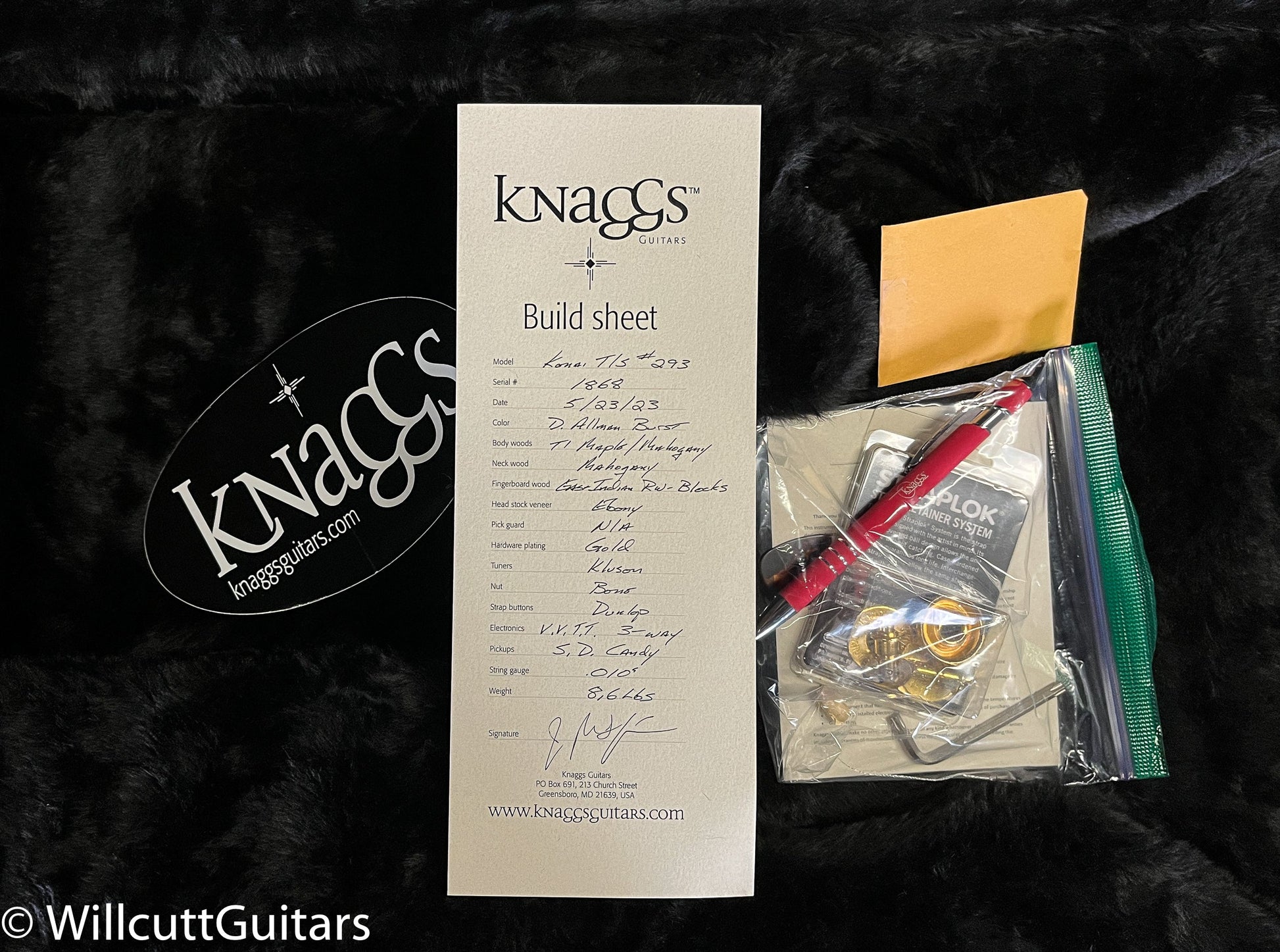 Knaggs Eric Steckel Kenai T/S D. AllmanBurst T1 Maple Top (868)