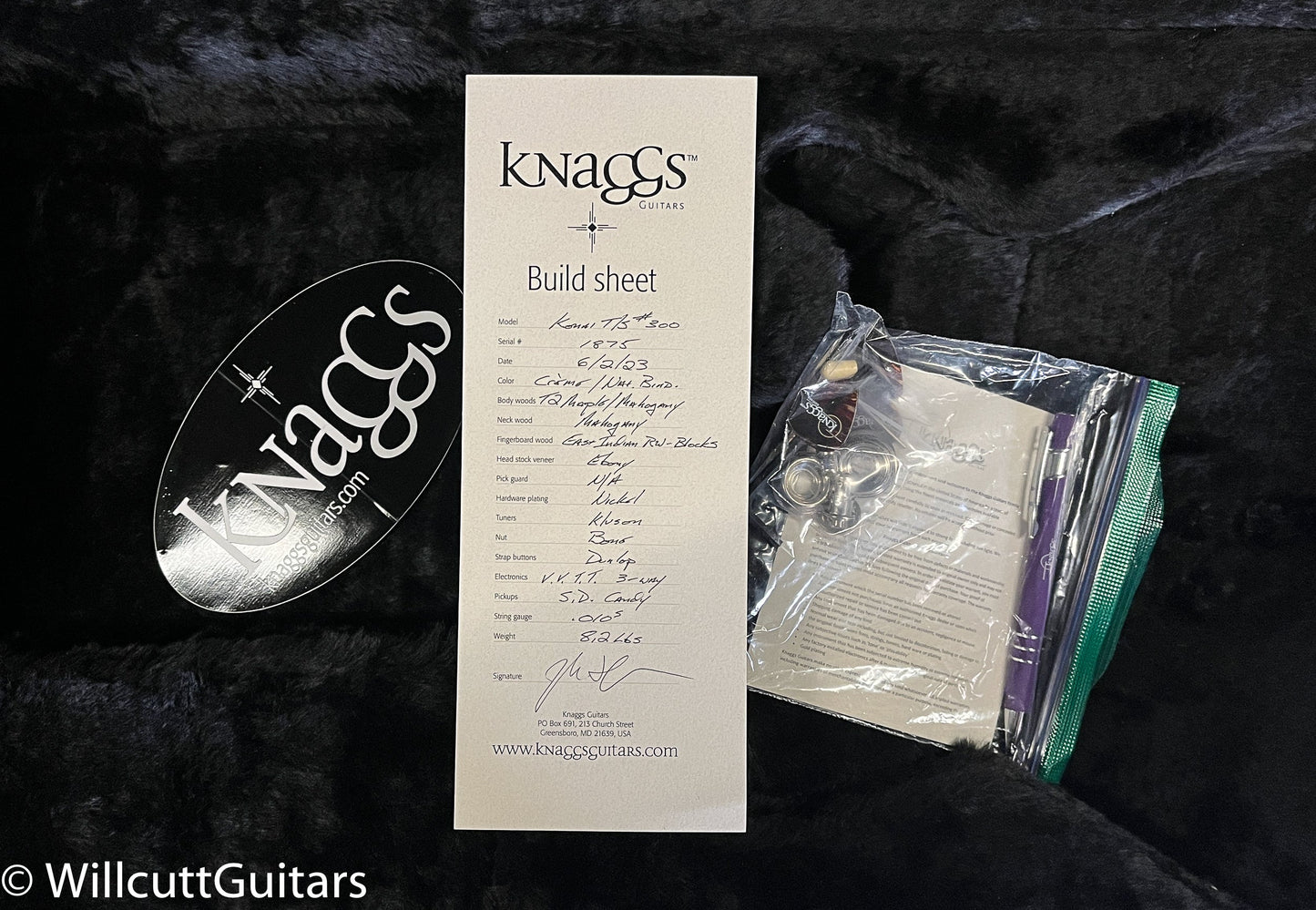 Knaggs Eric Steckel Kenai T/S Creme w/Nat binding (875)