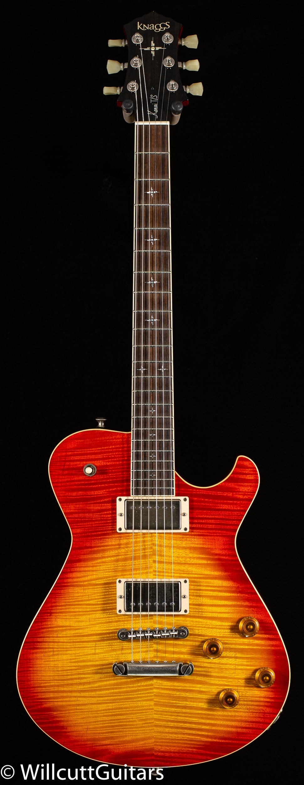 Knaggs Eric Steckel Kenai T/S Cherry Burst T1 Top Aged (877)