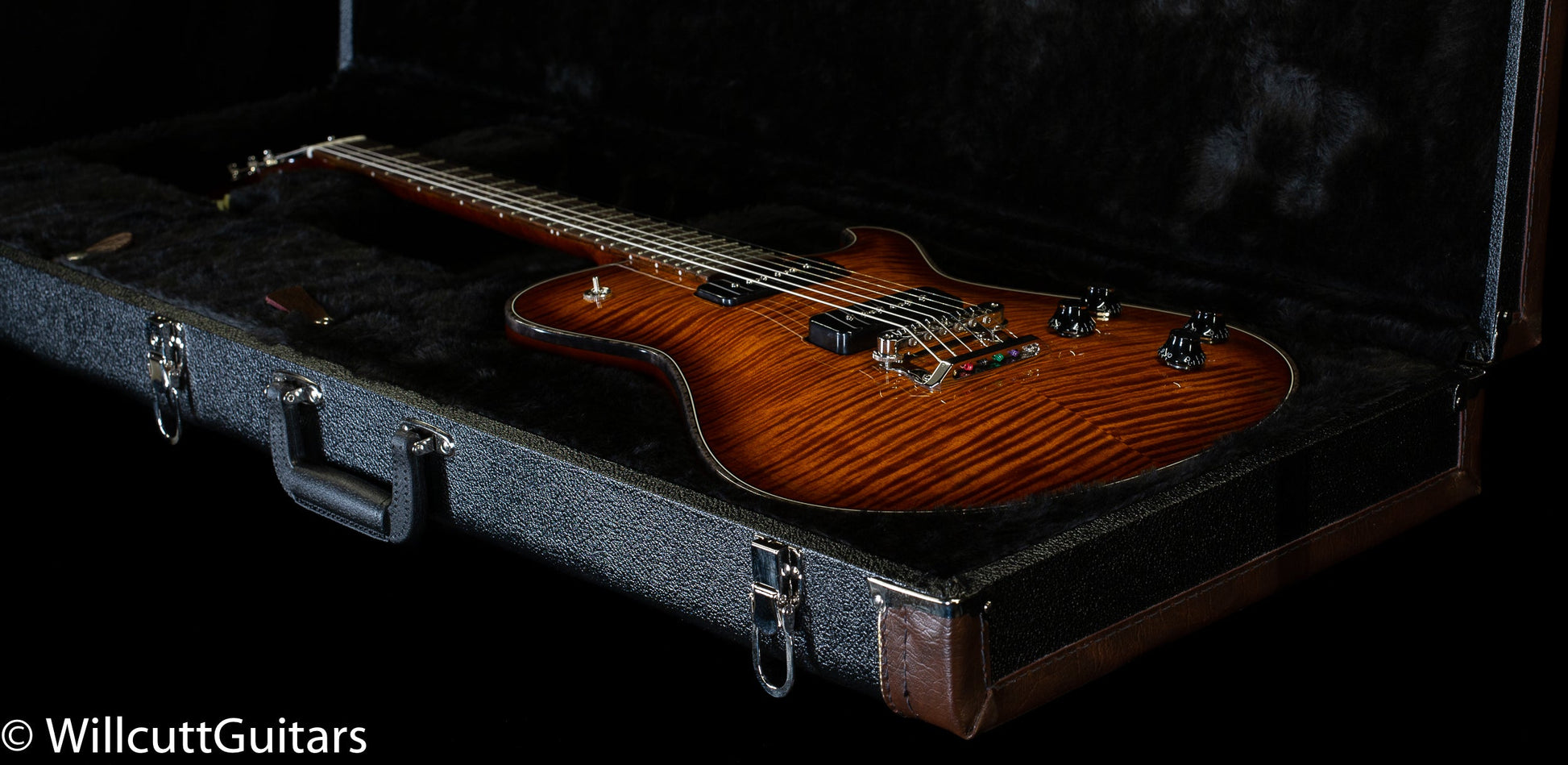 Knaggs Influence Kenai T P90 Aged Scotch w/Onyx Binding T2 Maple top (888)