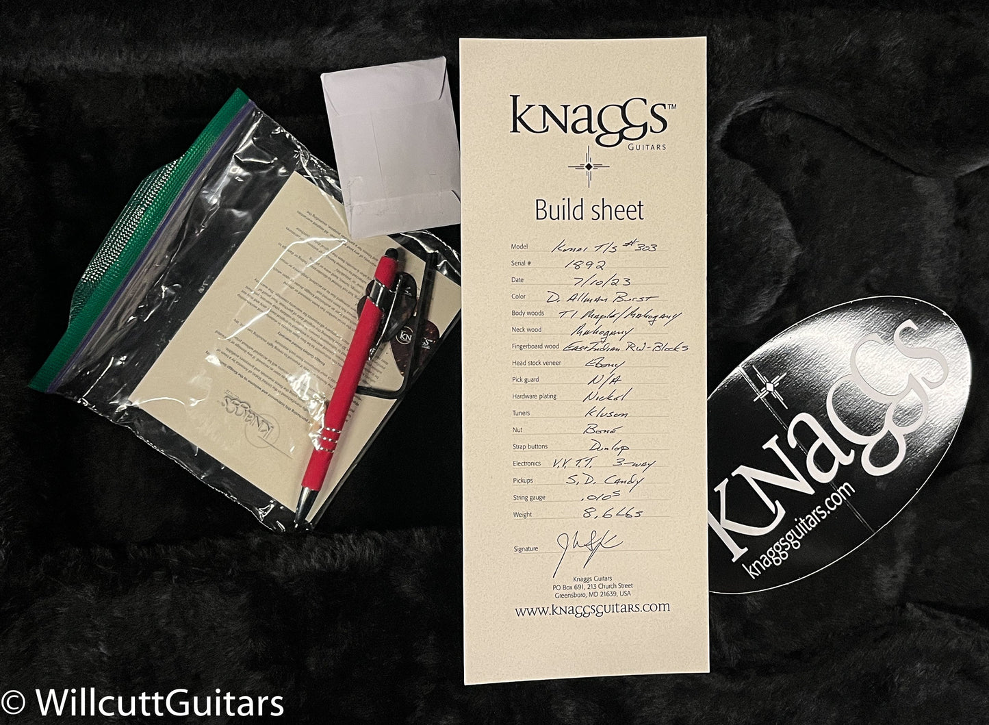 2023 Knaggs Eric Steckel Kenai T/S Duane AllmanBurst T1 Top (892)