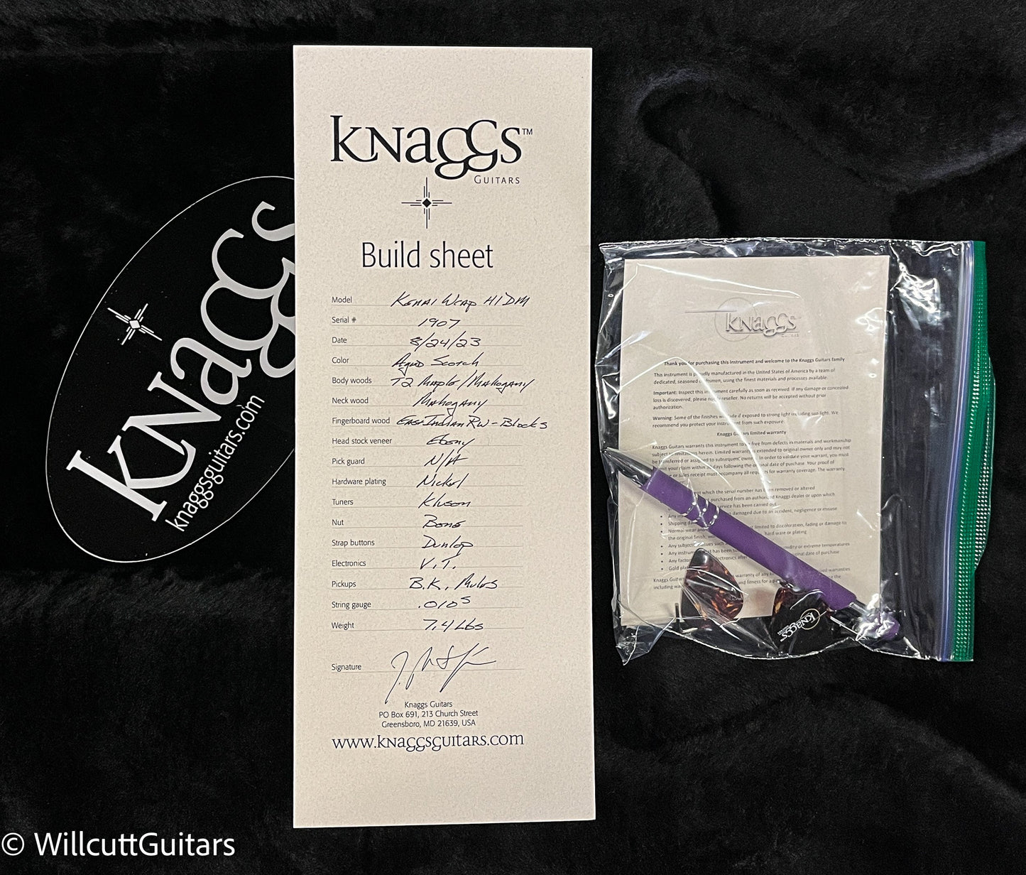 2023 Knaggs Influence Kenai Aged Scotch H1 (907)