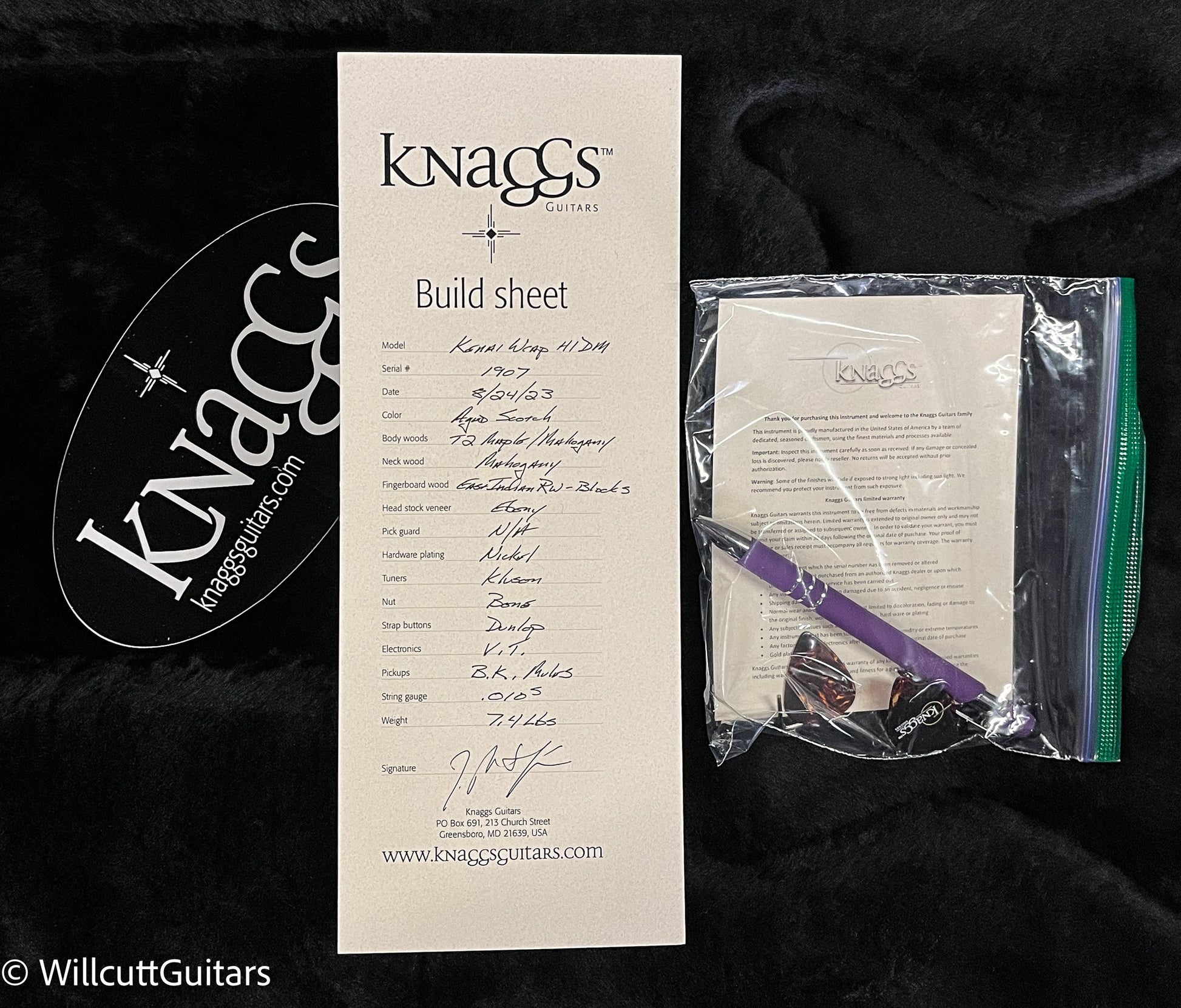 2023 Knaggs Influence Kenai Aged Scotch H1 (907)
