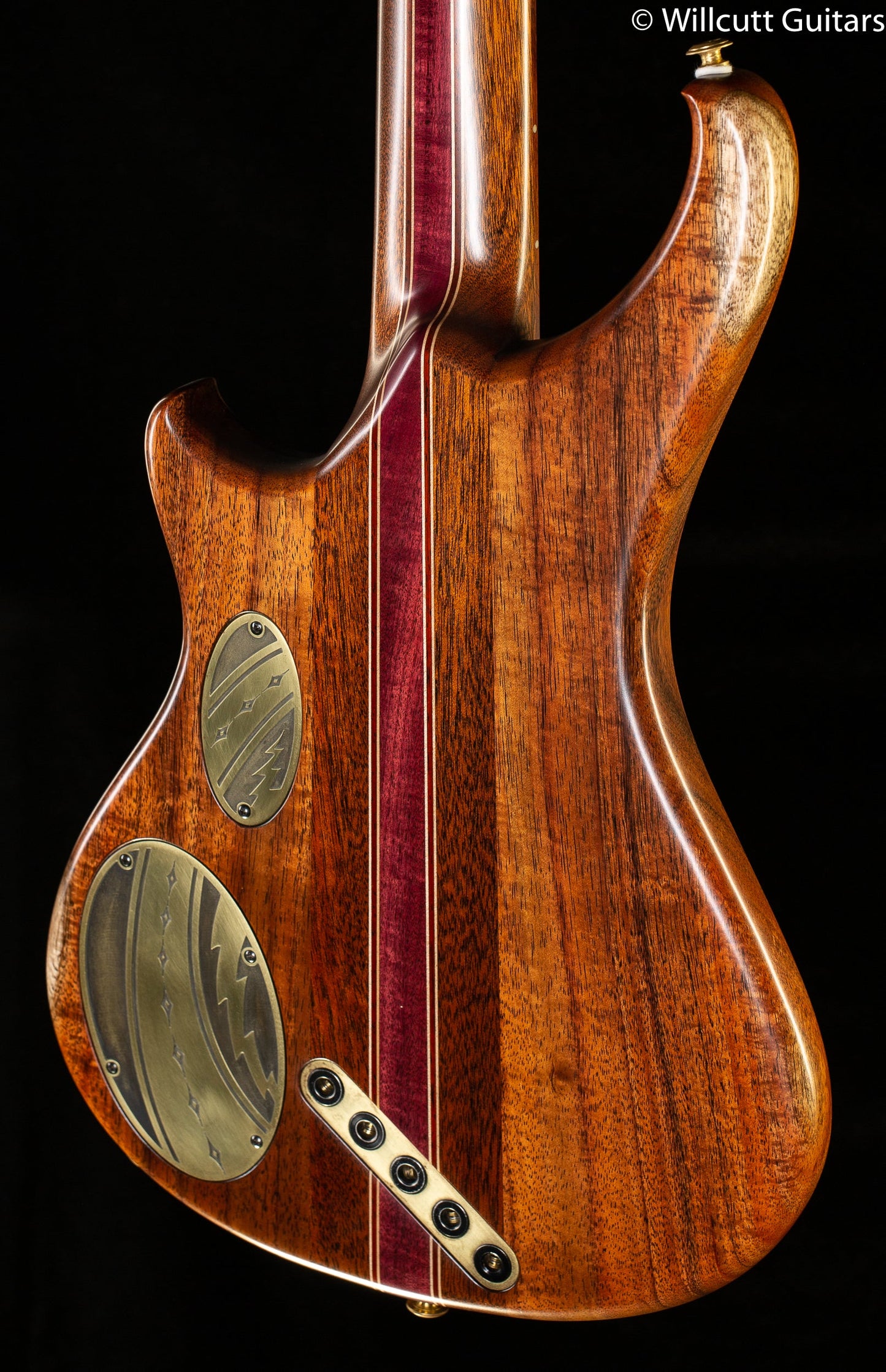 Scott Walker Custom Koa 5-String Multi-Scale  Bass Guitar