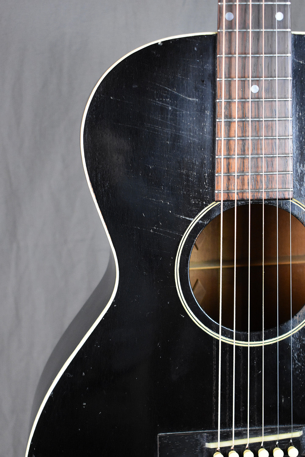 1931 Gibson L-00 Black 12-Fret Mahogany Top