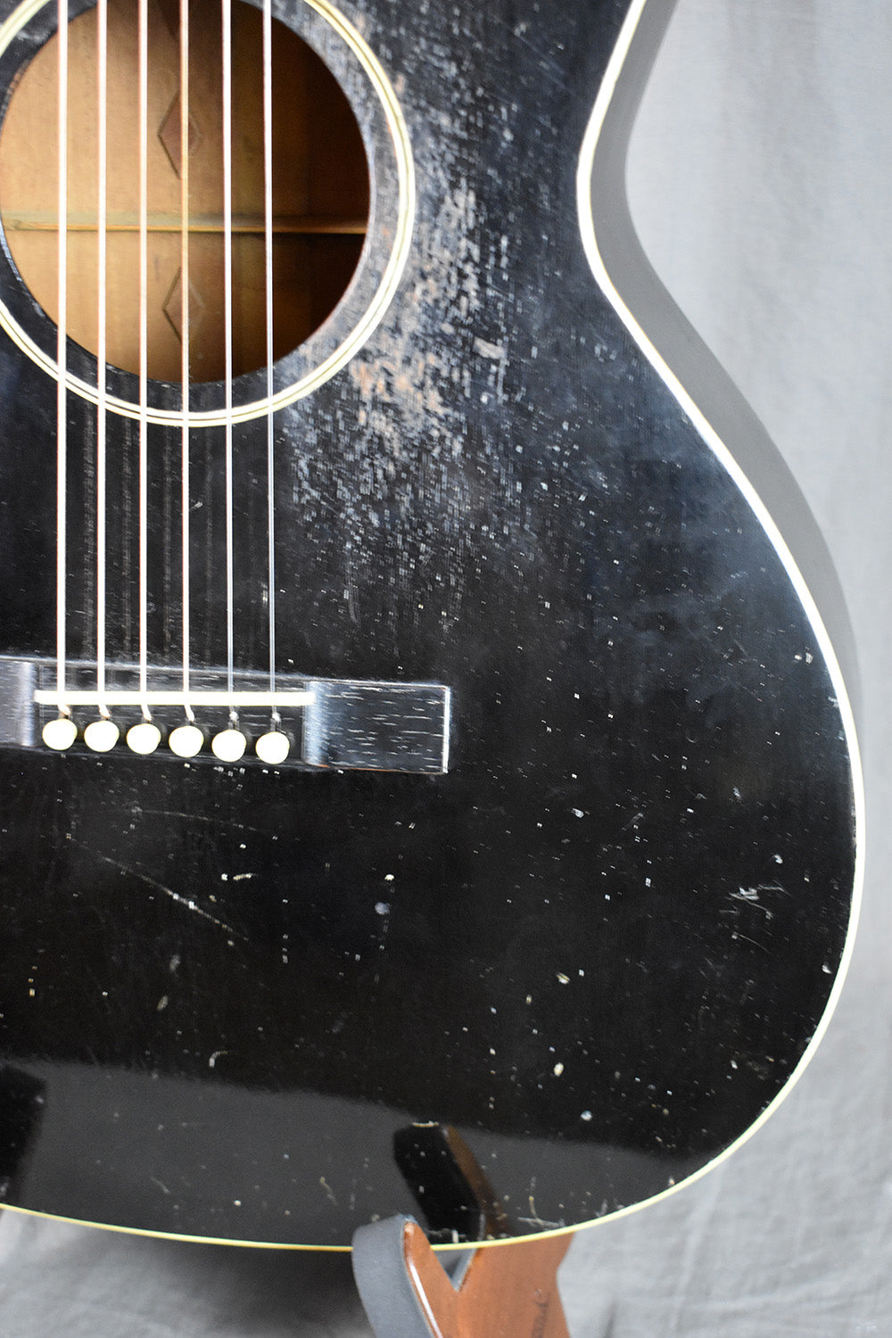 1931 Gibson L-00 Black 12-Fret Mahogany Top