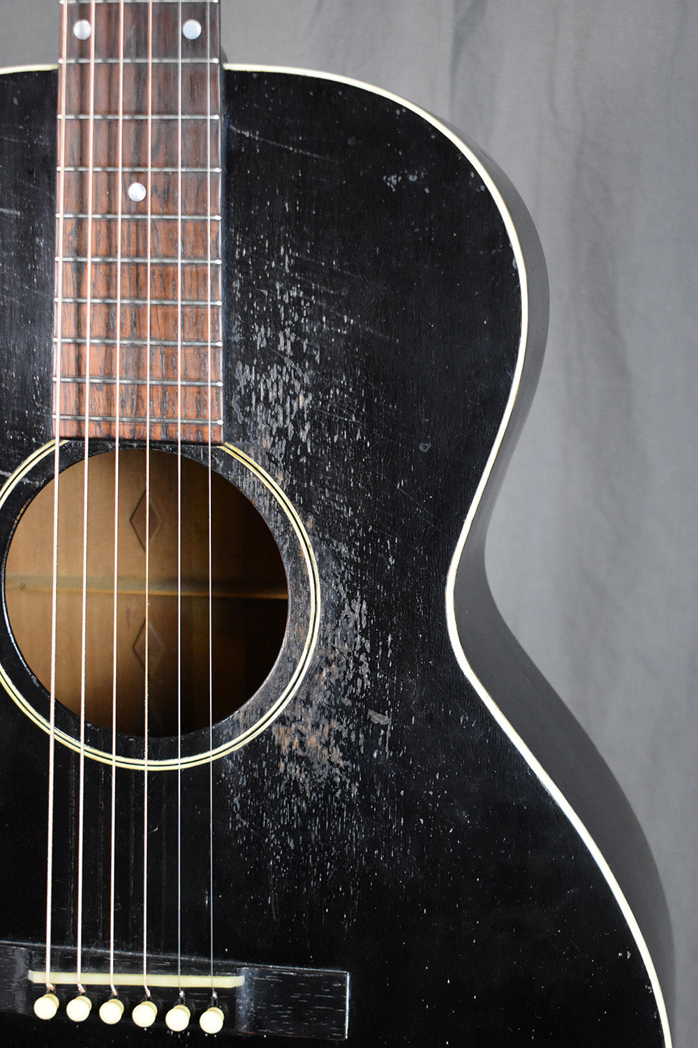 1931 Gibson L-00 Black 12-Fret Mahogany Top