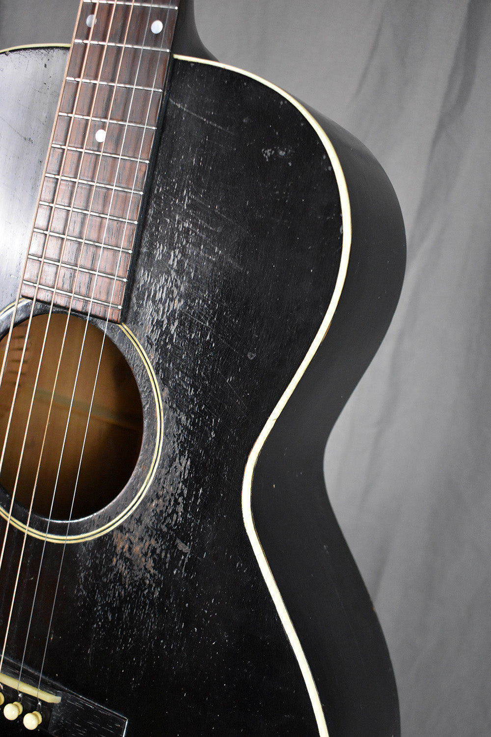 1931 Gibson L-00 Black 12-Fret Mahogany Top