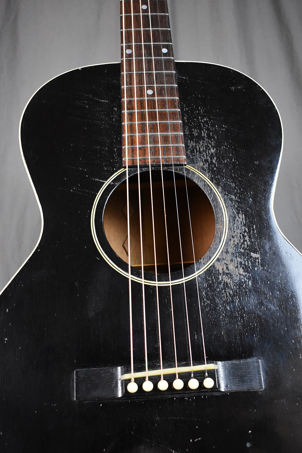 1931 Gibson L-00 Black 12-Fret Mahogany Top