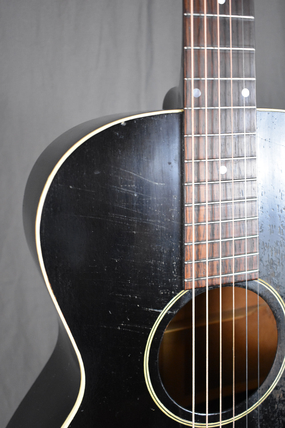 1931 Gibson L-00 Black 12-Fret Mahogany Top