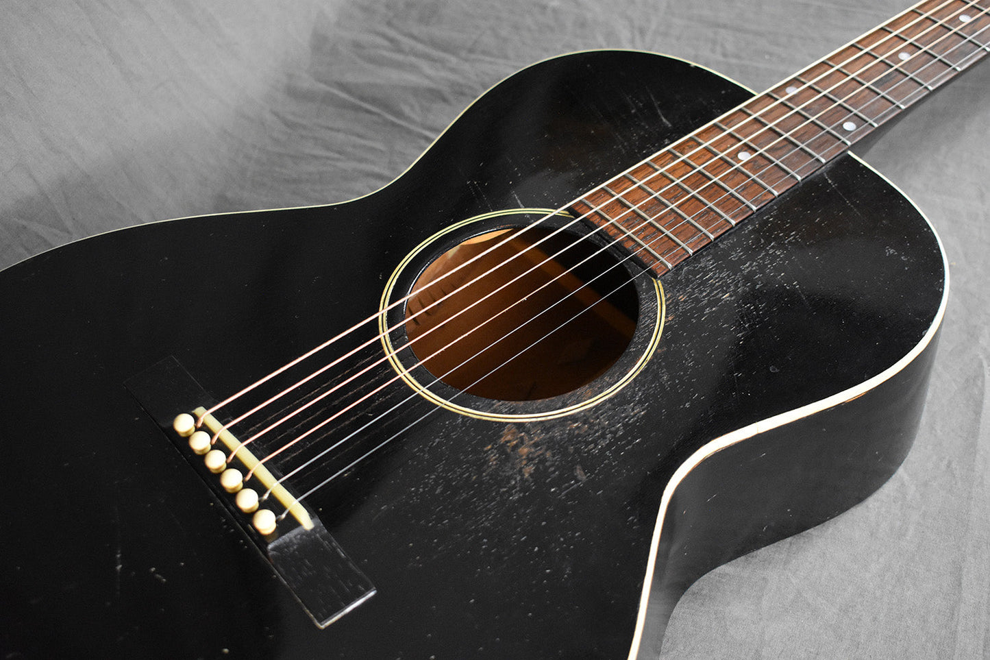 1931 Gibson L-00 Black 12-Fret Mahogany Top