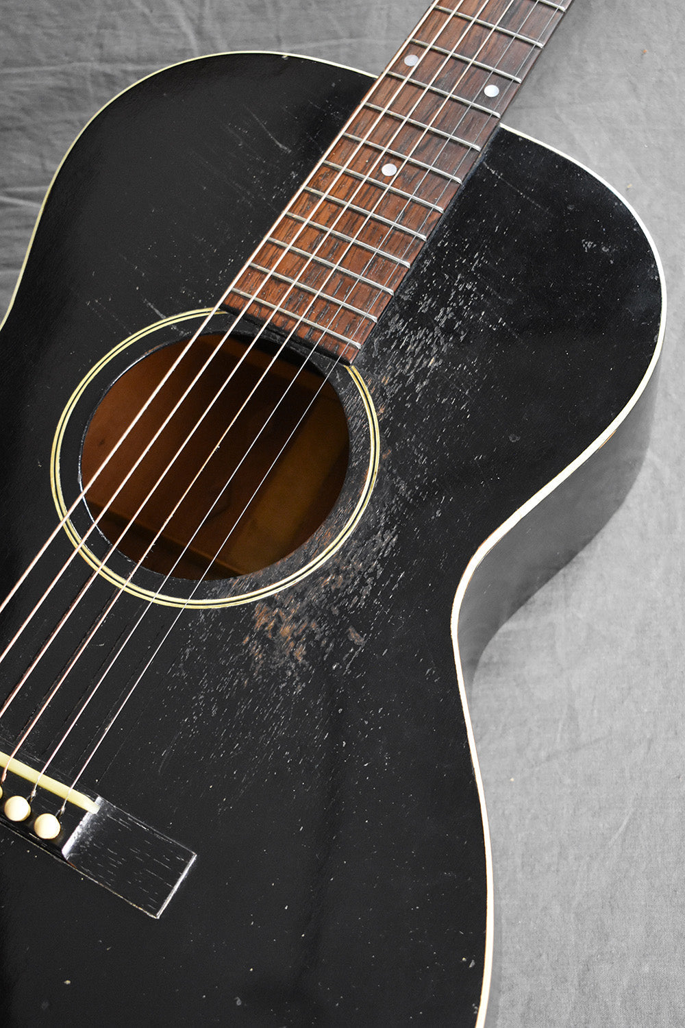 1931 Gibson L-00 Black 12-Fret Mahogany Top