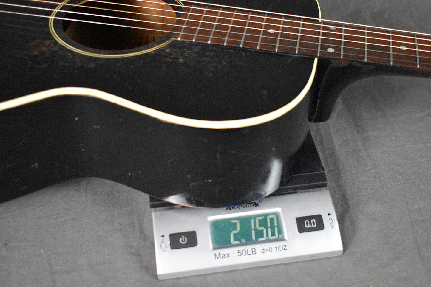 1931 Gibson L-00 Black 12-Fret Mahogany Top