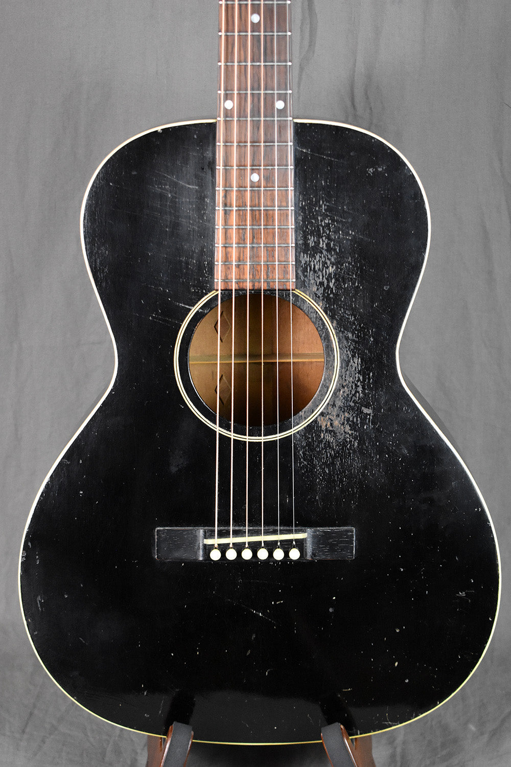 1931 Gibson L-00 Black 12-Fret Mahogany Top
