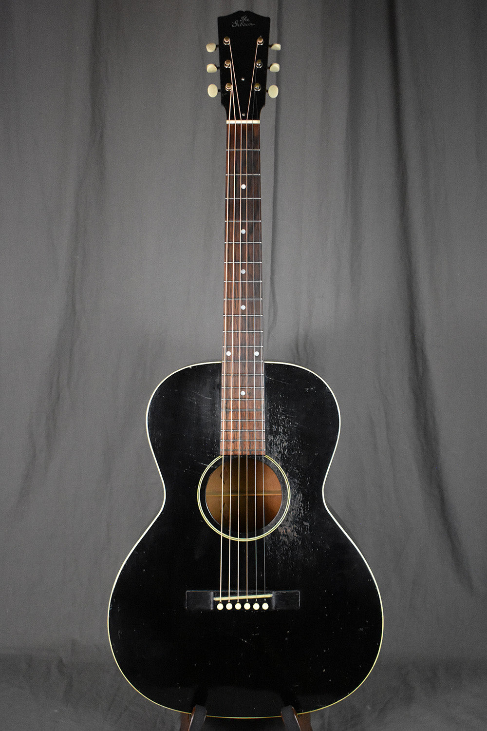 1931 Gibson L-00 Black 12-Fret Mahogany Top
