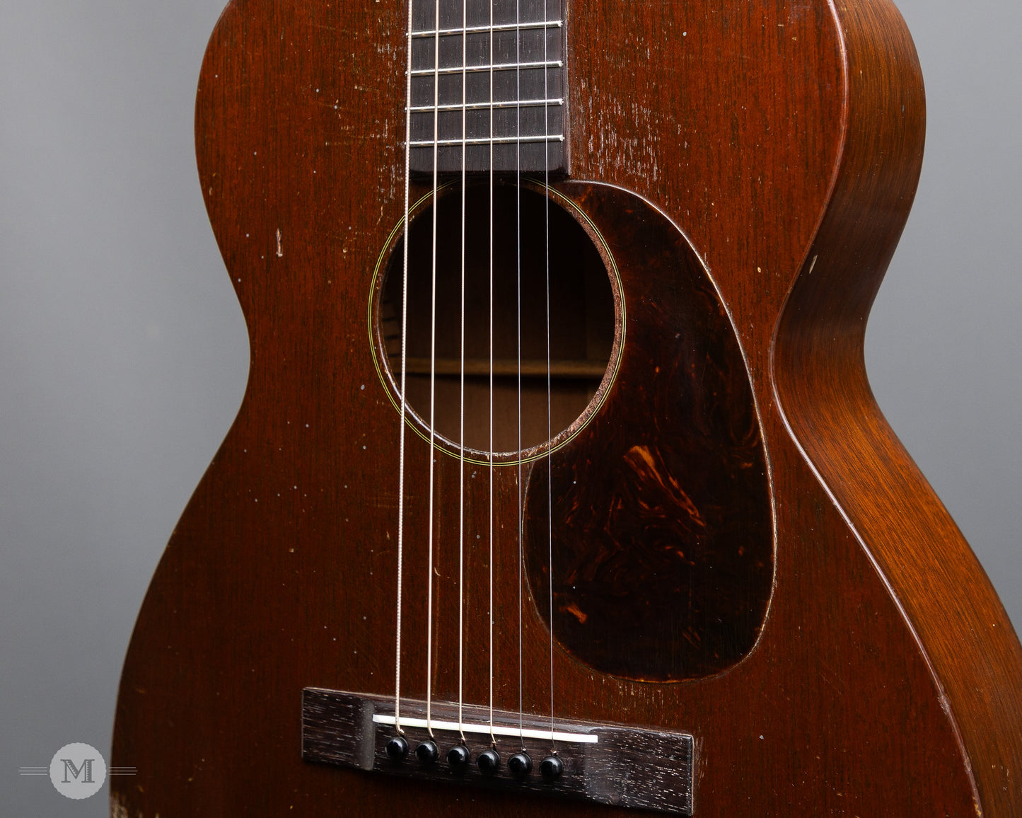 Martin Guitars - 1936 0-17 - with TKL case and Original Chip Case