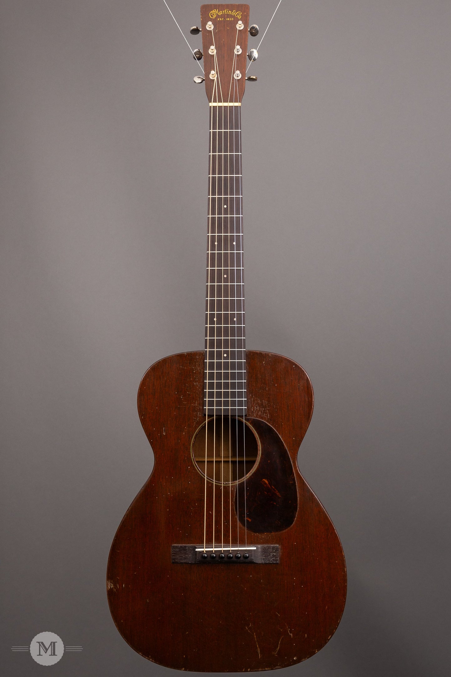 Martin Guitars - 1936 0-17 - with TKL case and Original Chip Case