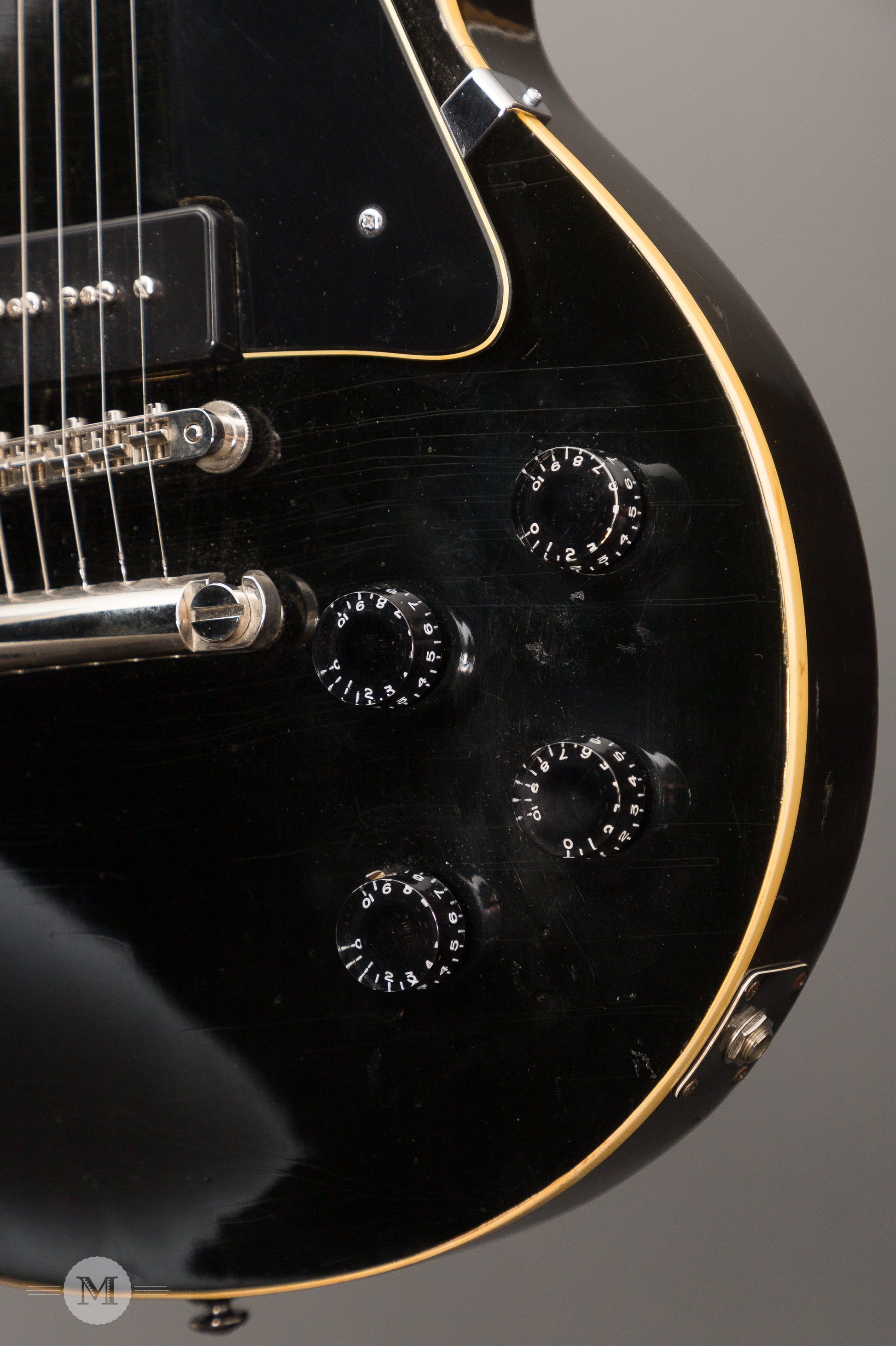 Gibson Guitars - 1952 Les Paul - Tune-o-matic/Stop Tailpiece Conversion - Black Refinish