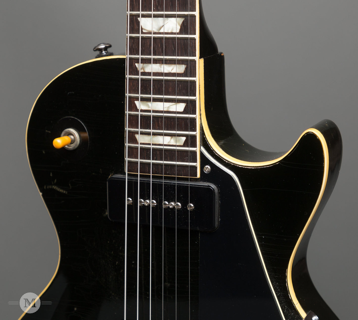 Gibson Guitars - 1952 Les Paul - Tune-o-matic/Stop Tailpiece Conversion - Black Refinish