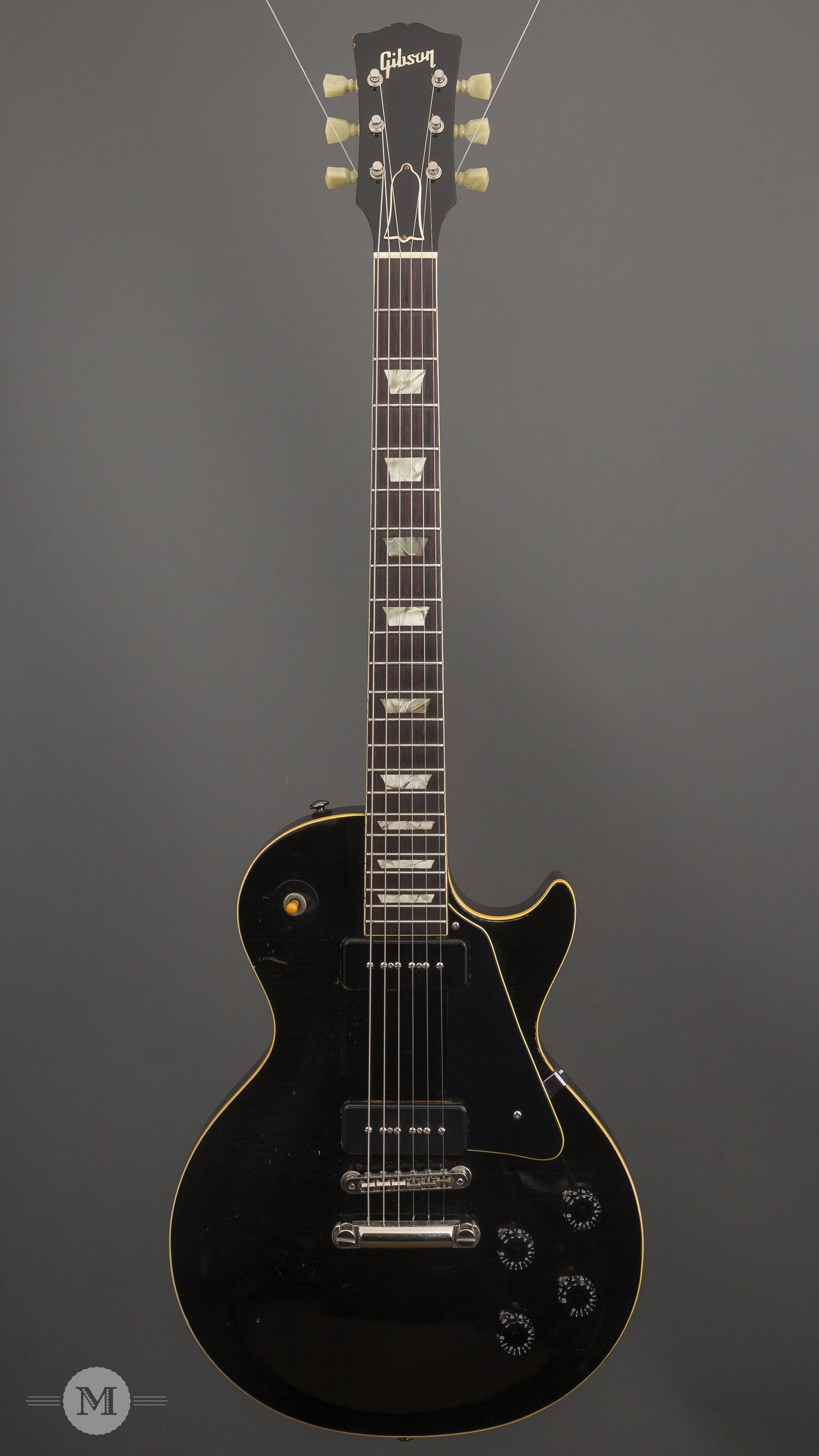 Gibson Guitars - 1952 Les Paul - Tune-o-matic/Stop Tailpiece Conversion - Black Refinish