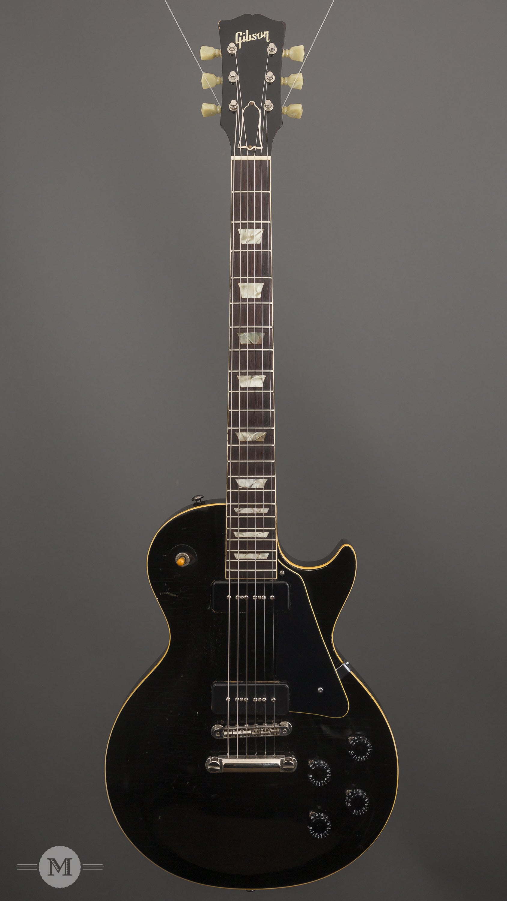 Gibson Guitars - 1952 Les Paul - Tune-o-matic/Stop Tailpiece Conversion - Black Refinish