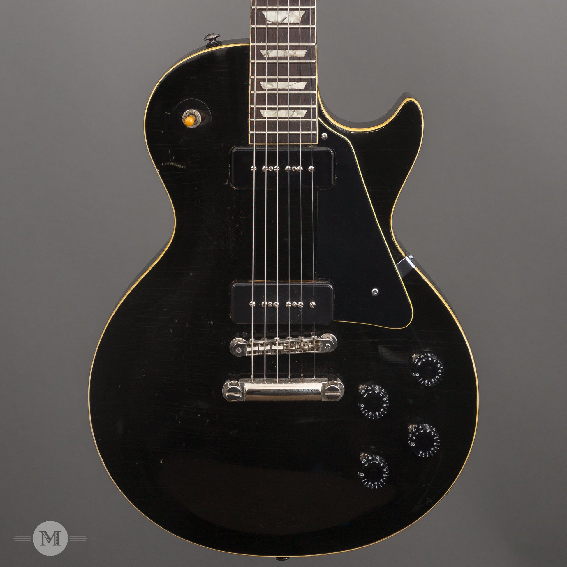 Gibson Guitars - 1952 Les Paul - Tune-o-matic/Stop Tailpiece Conversion - Black Refinish