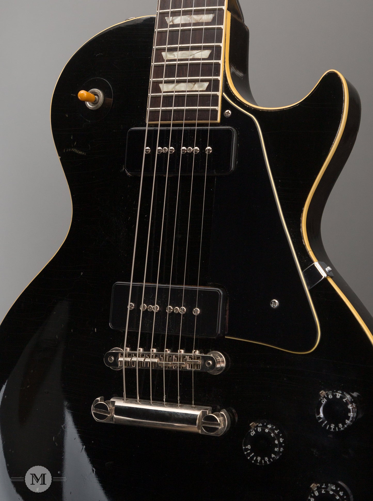 Gibson Guitars - 1952 Les Paul - Tune-o-matic/Stop Tailpiece Conversion - Black Refinish