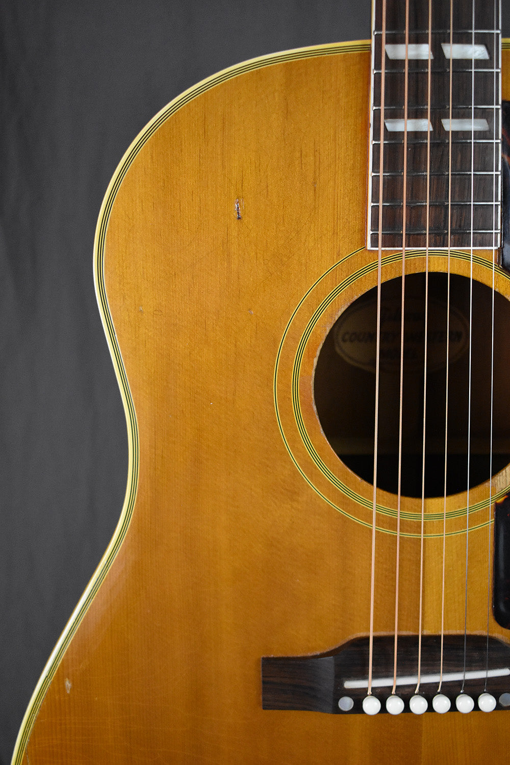 1958 Gibson Country Western SJN w/ K&K Pure Mini