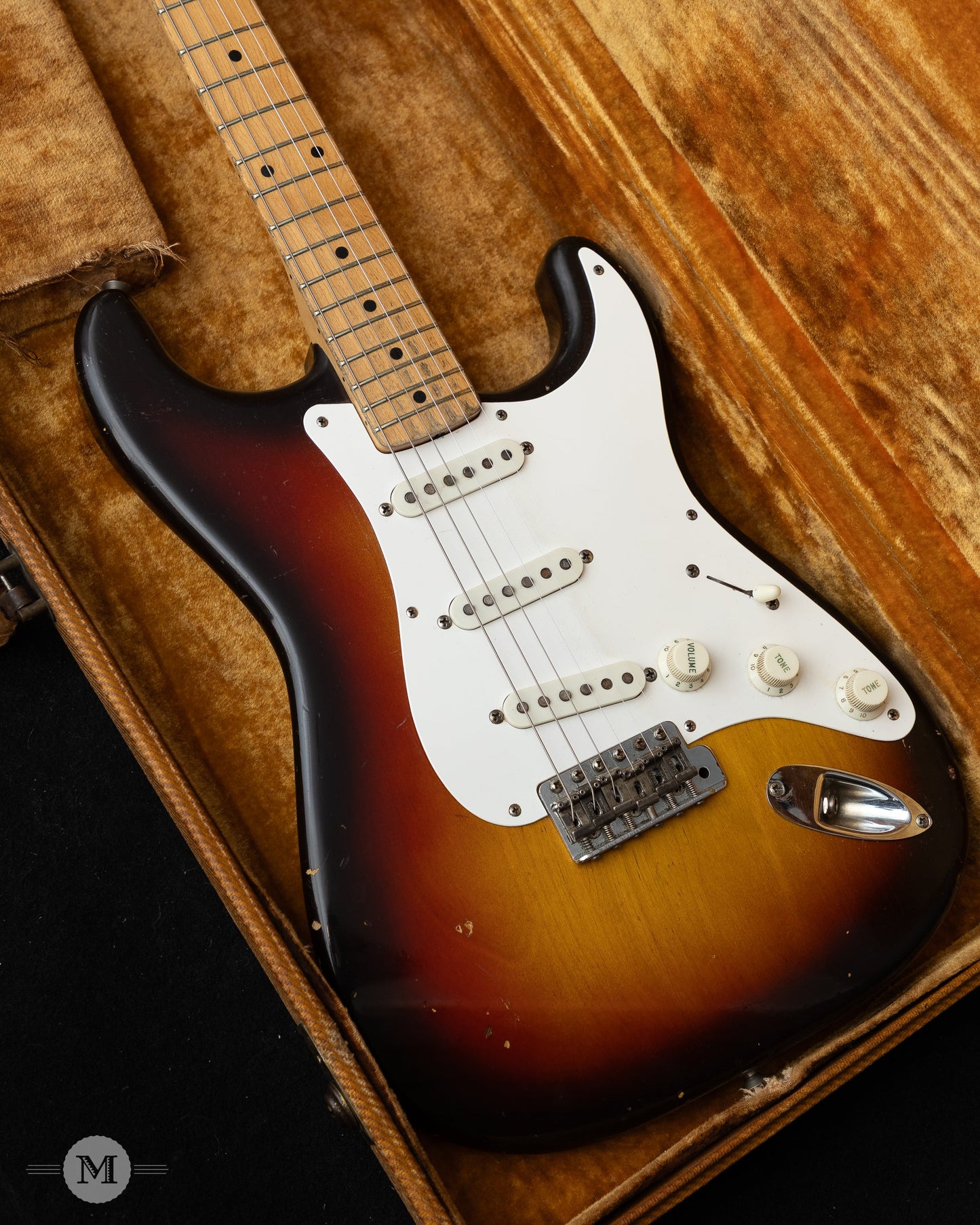 Fender Guitars - 1959 Stratocaster - 3-Tone Burst - Maple Neck - Vintage