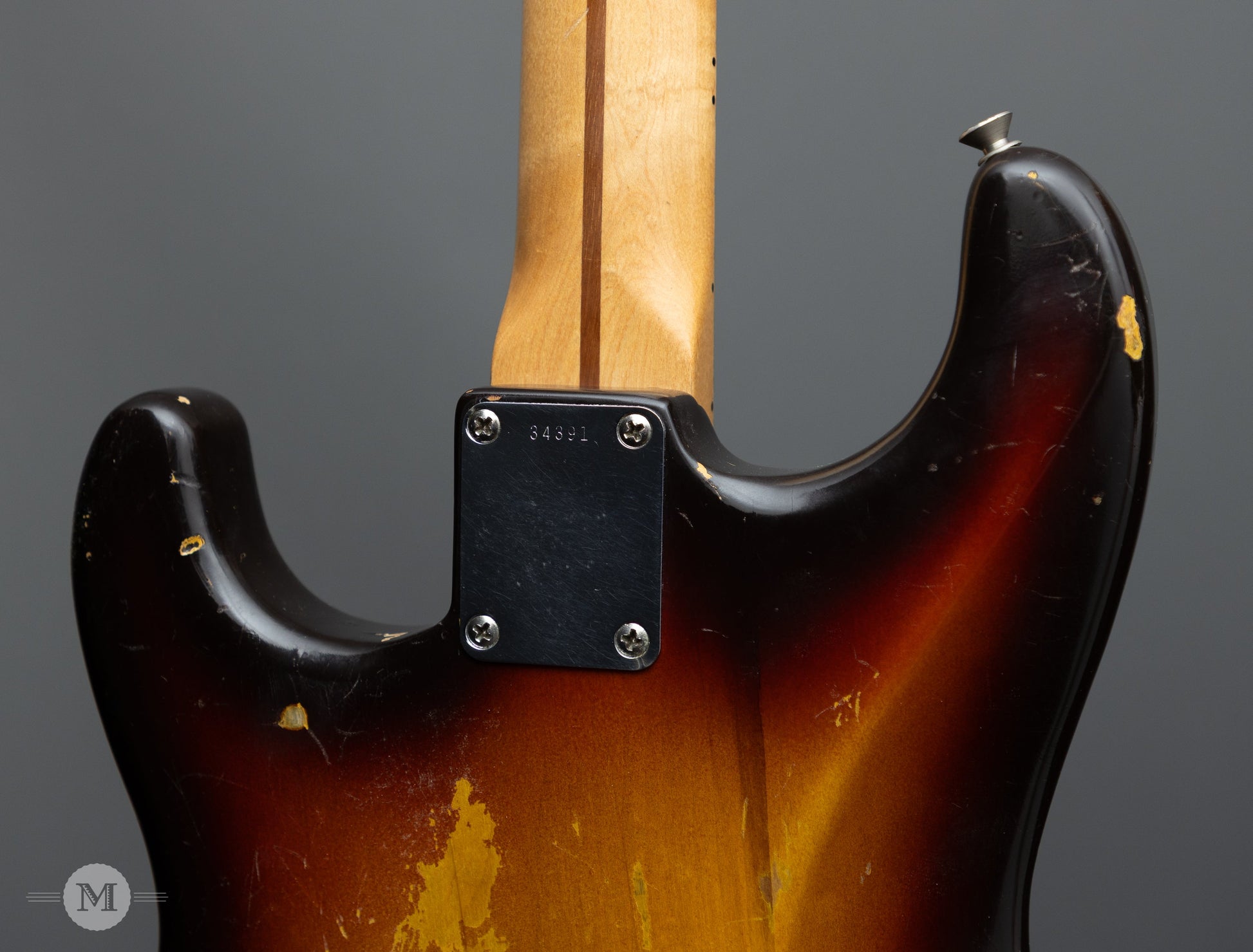 Fender Guitars - 1959 Stratocaster - 3-Tone Burst - Maple Neck - Vintage