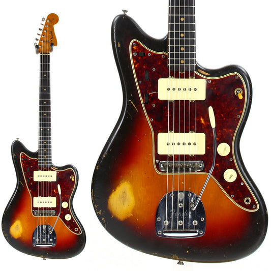 1961 Fender Jazzmaster Sunburst | Pre-CBS Slab Board Vintage Offset