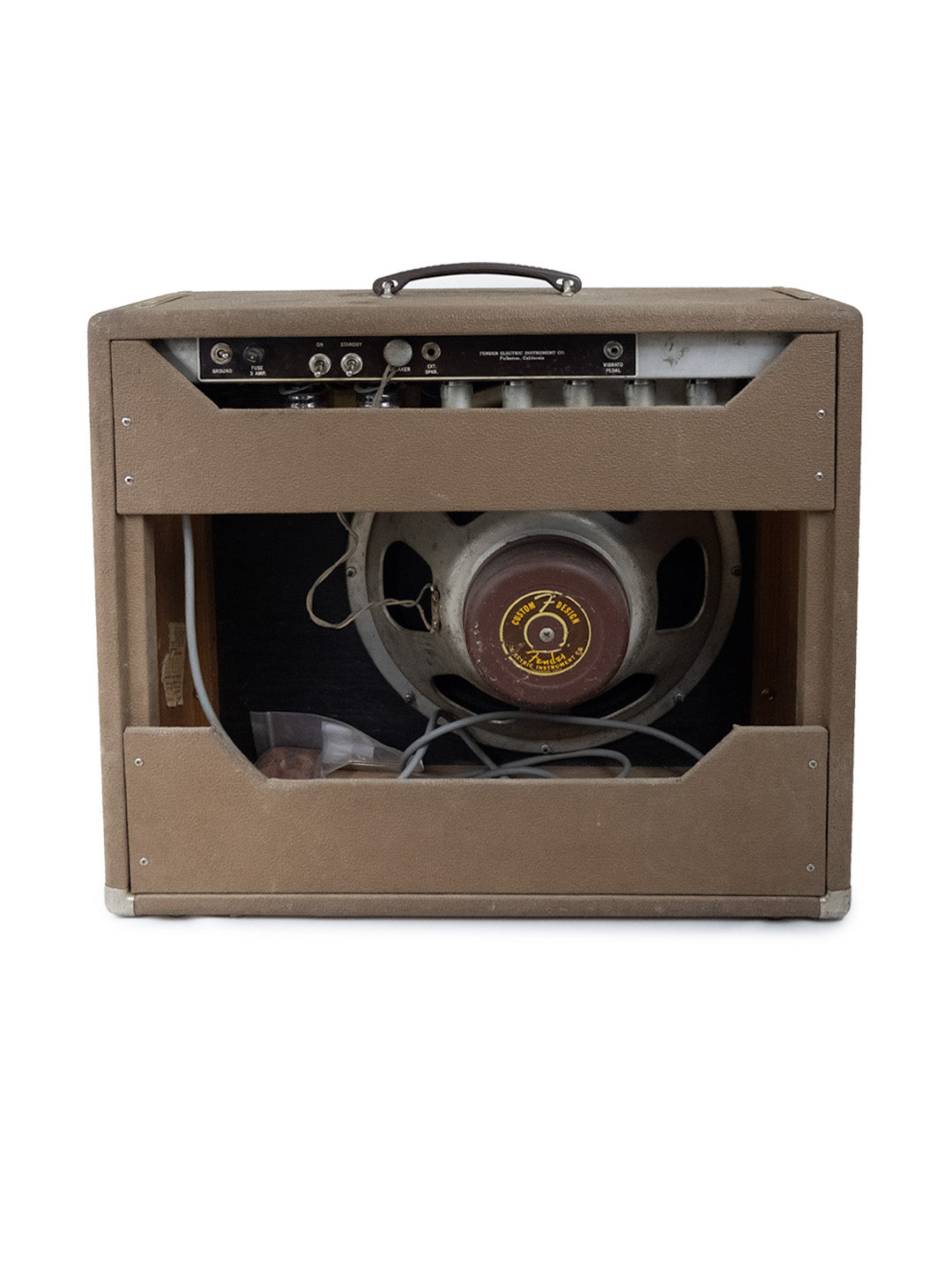 SOLD - Vintage Fender Brownface Pro Amp – USA 1961