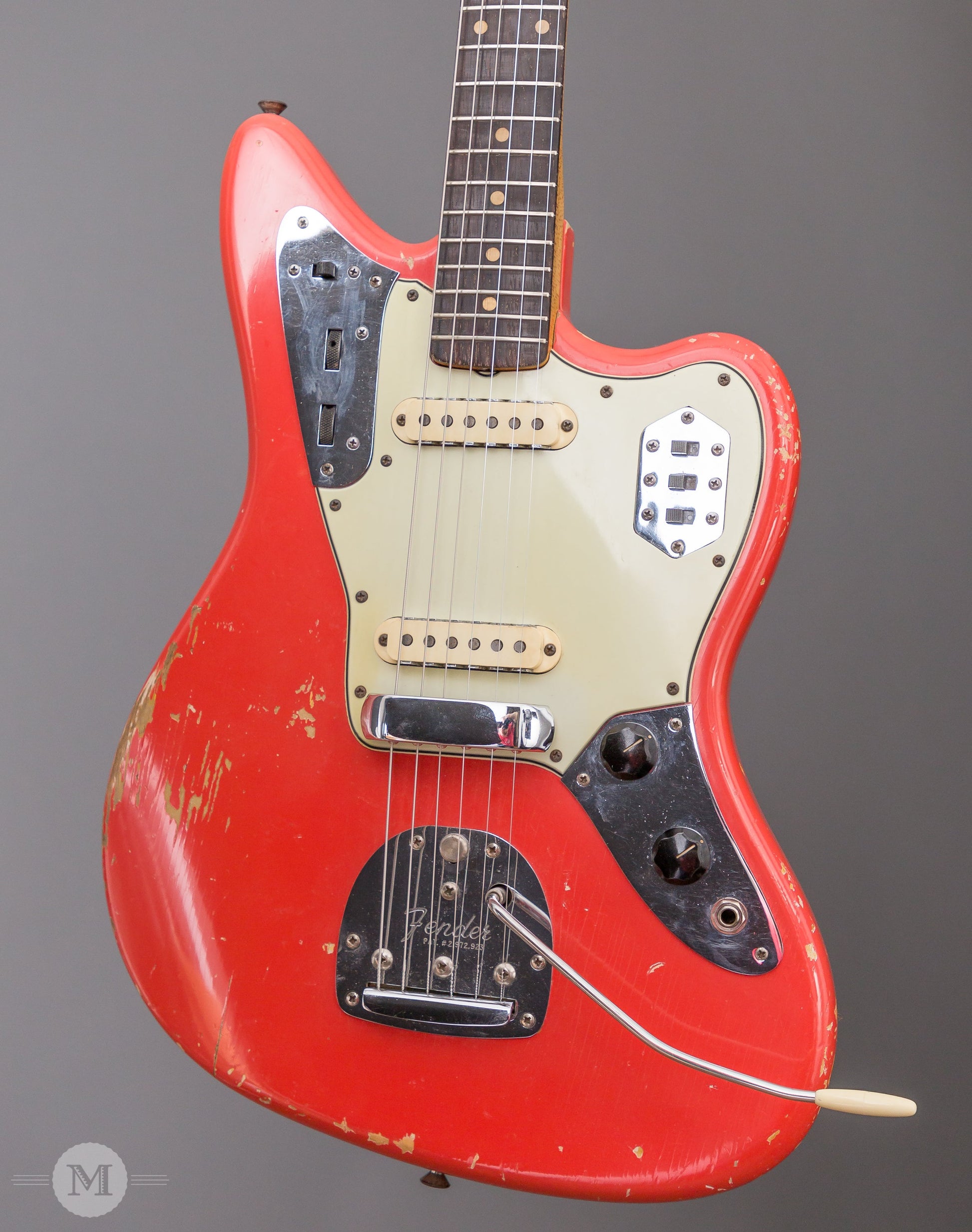 Fender Electric Guitars - 1962 Jaguar - Fiesta Red