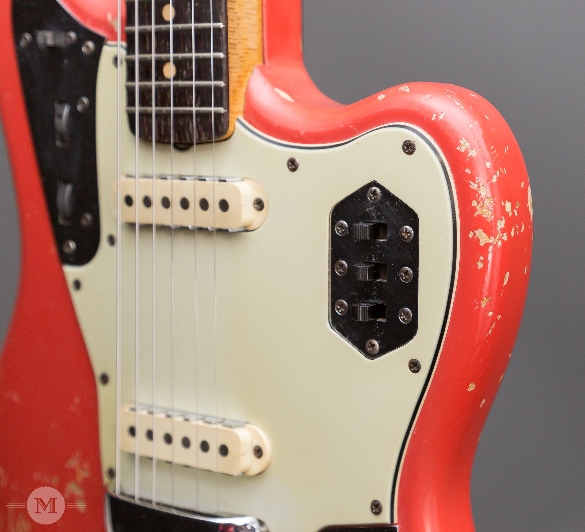 Fender Electric Guitars - 1962 Jaguar - Fiesta Red