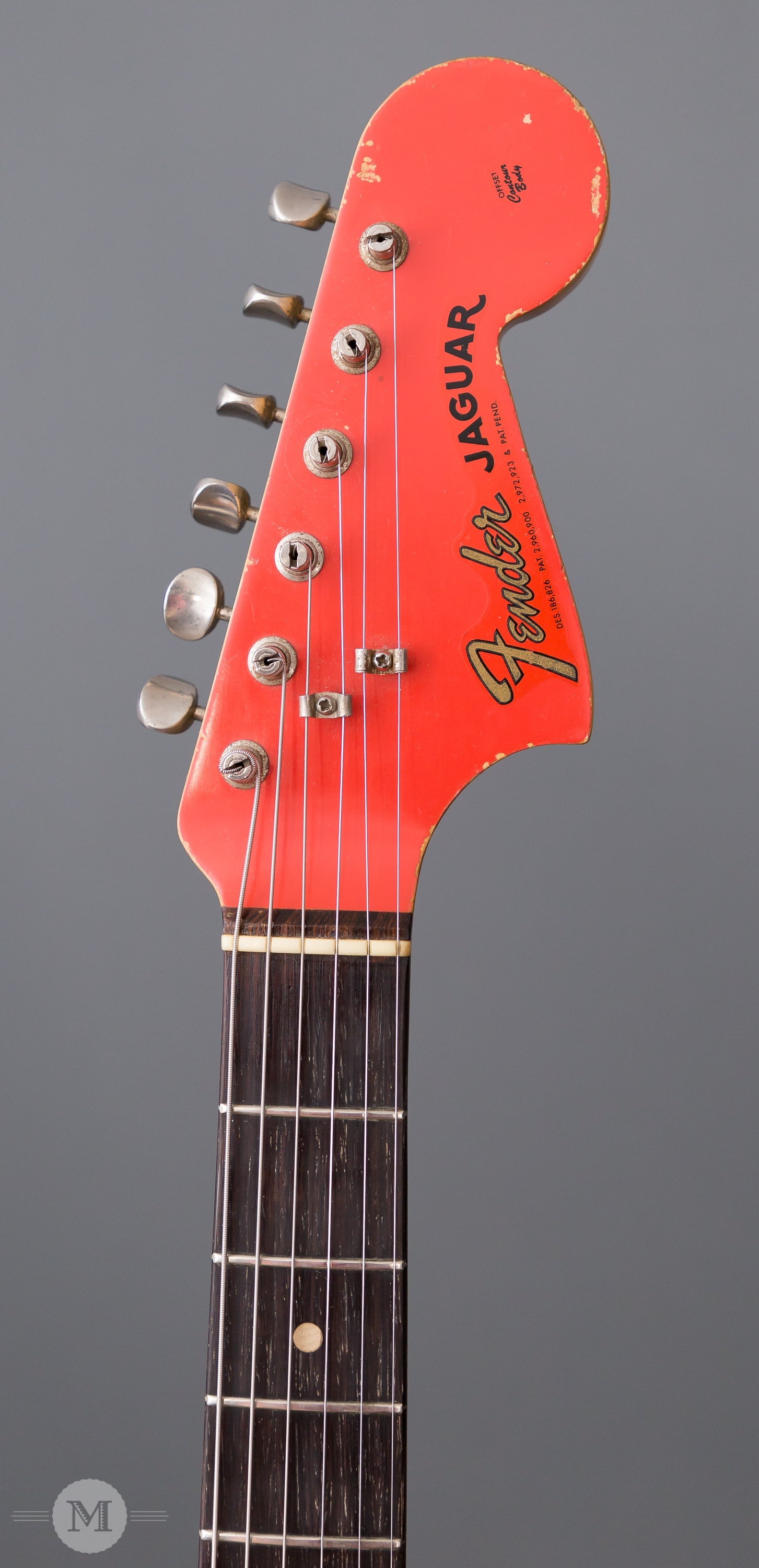 Fender Electric Guitars - 1962 Jaguar - Fiesta Red