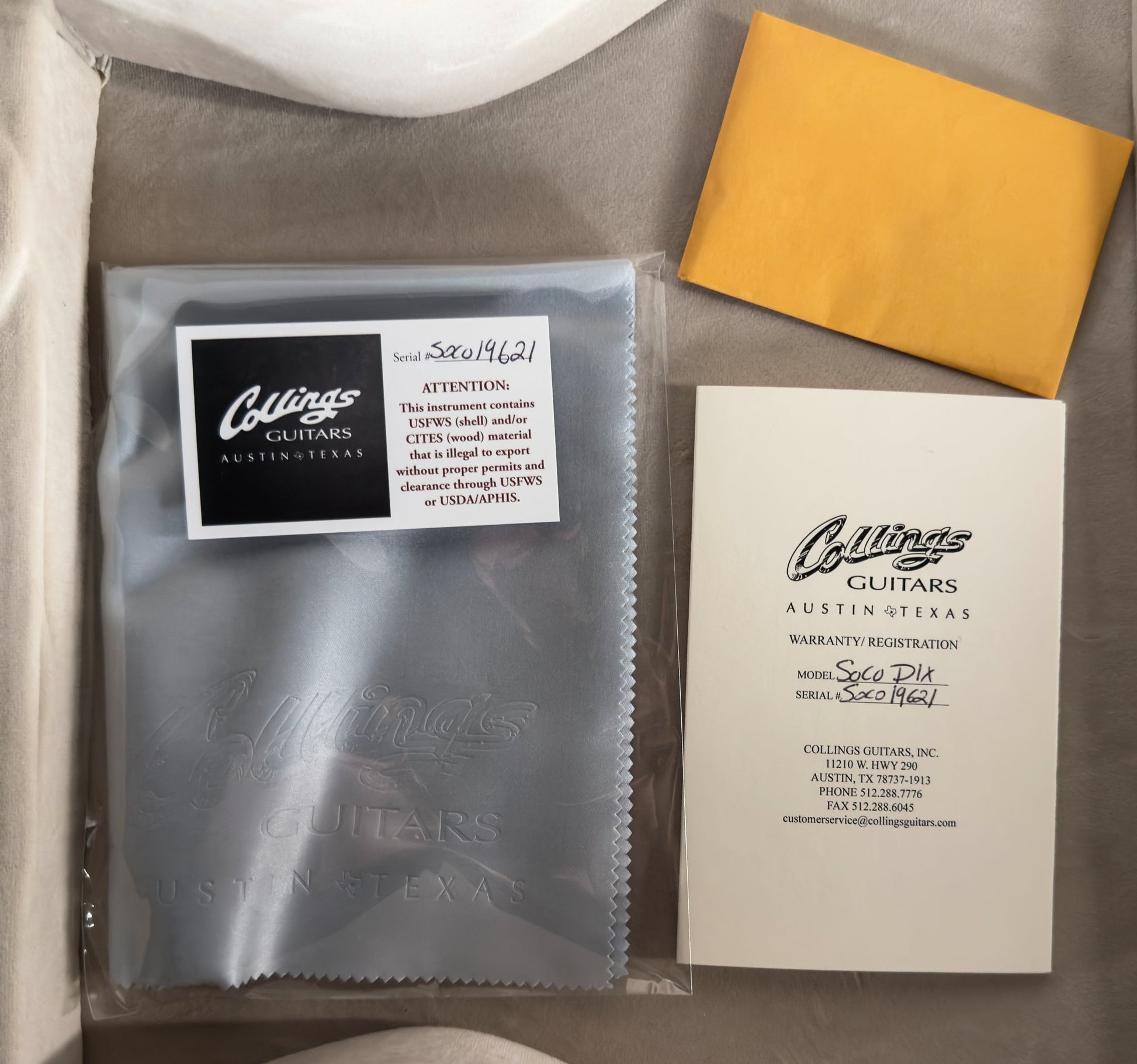 2019 Collings SoCo Deluxe Iced Tea
