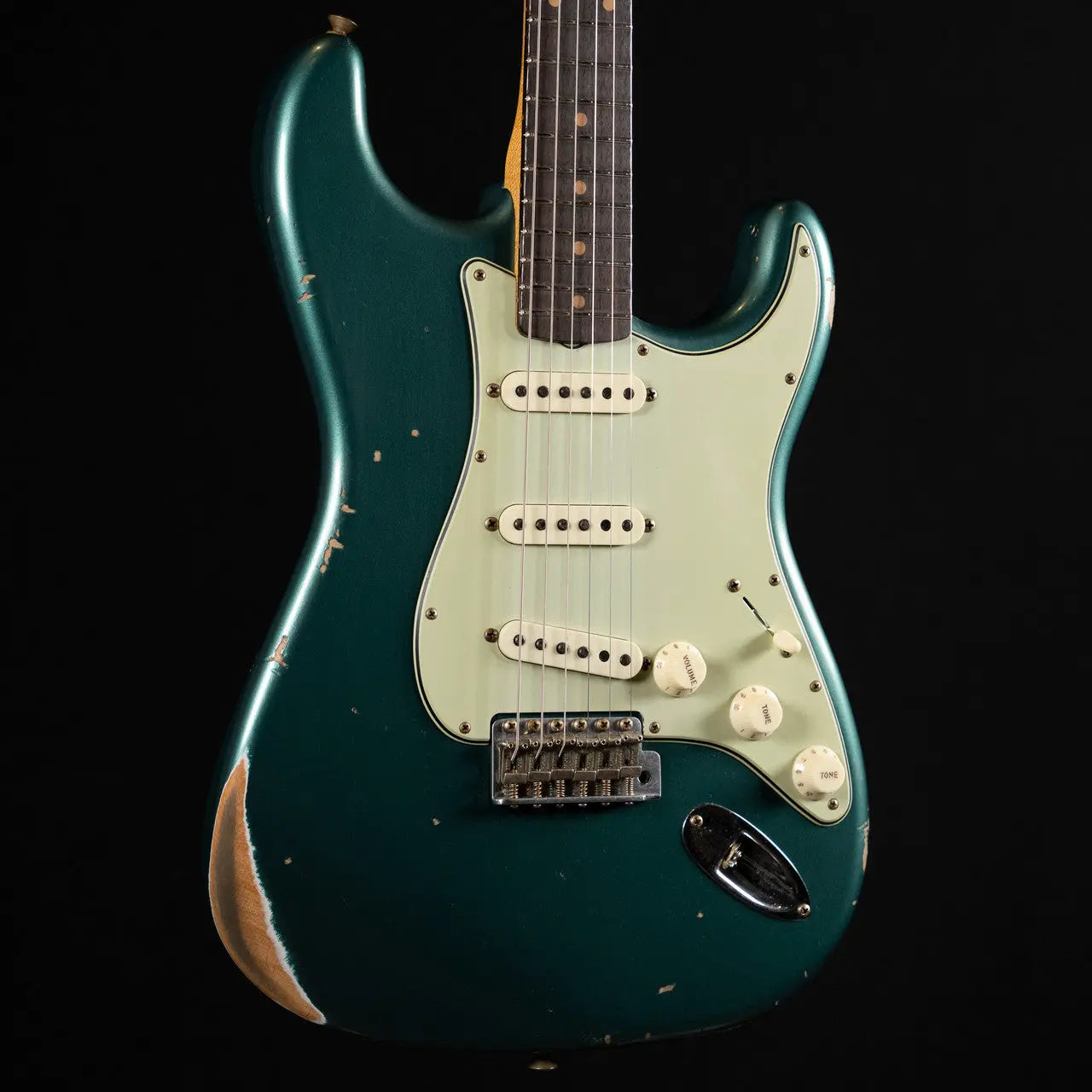 Fender Custom Shop 1962 Stratocaster Relic - Sherwood Green Metallic