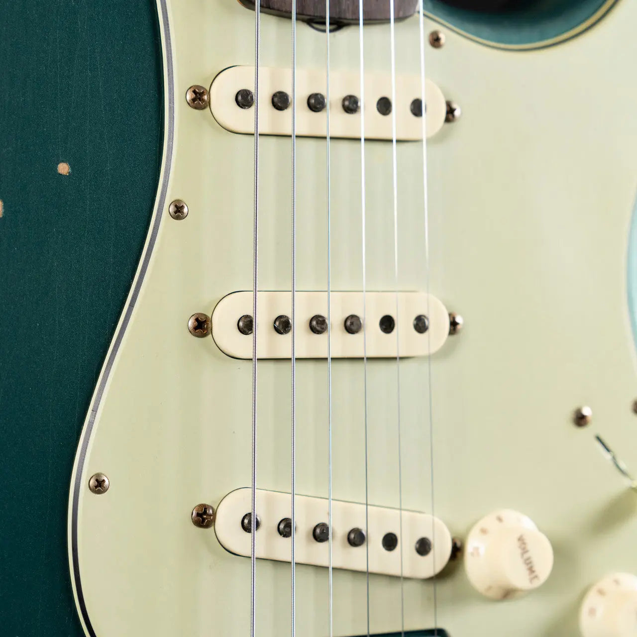 Fender Custom Shop 1962 Stratocaster Relic - Sherwood Green Metallic